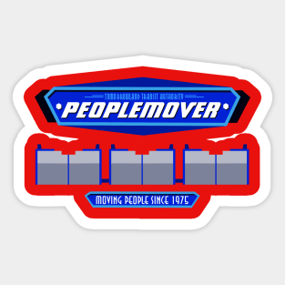Peoplemover Sticker